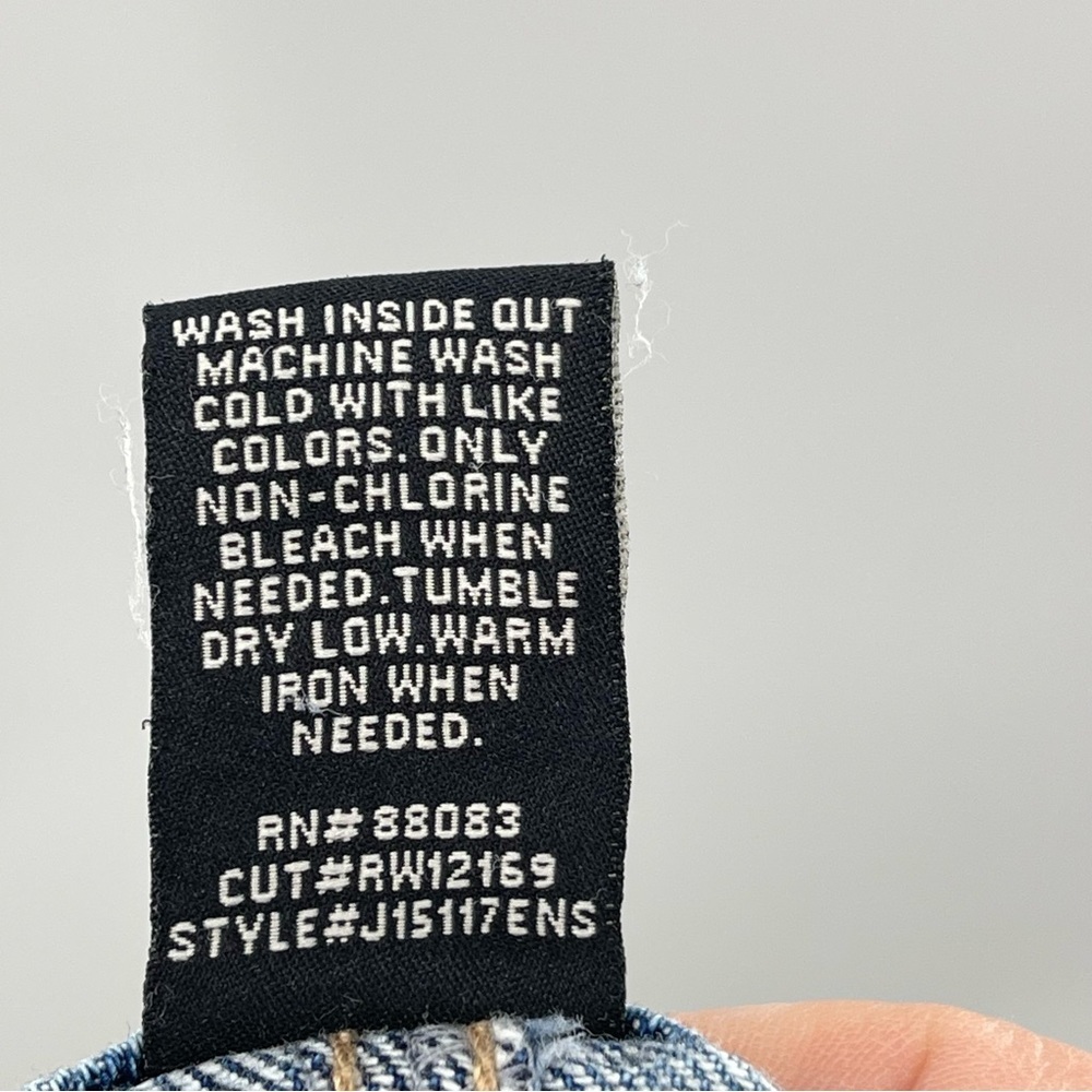 Rewash Super High Rise Raw Hem Jean Shorts Size 30 - Picture 8 of 8